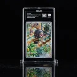 Pokemon TCG Lechonk 209/197 Illustration Rare SV03 Obsidian Flames Holo TAG 10 - Image 1