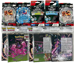 Pokemon TCG Sealed Lot 5 ex Battle Decks 5 Albums Greninja Kangaskhan Ultra PRO - Image 1