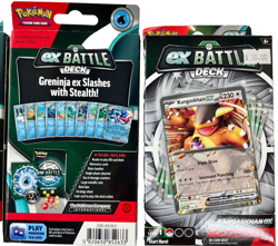 Pokemon TCG Sealed Lot 5 ex Battle Decks 5 Albums Greninja Kangaskhan Ultra PRO - Image 3