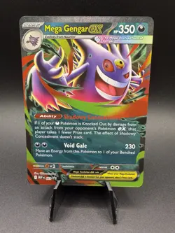 Mega Gengar Ex #73 - ME: Mega Evolution Black Star Promo (MEP) Promo Pokemon 073 - Image 1