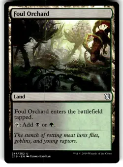 Foul Orchard Commander 2019 Regular MTG - Image 1