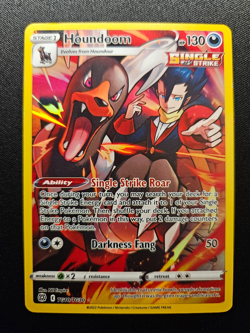 Houndoom TG10/TG30 Holo Brilliant Stars Trainer Gallery Pokemon NM - Image 1