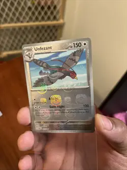 Pokemon Unfezant TCG Sv: Black Bolt Master Ball Pattern 073/086 - Image 1