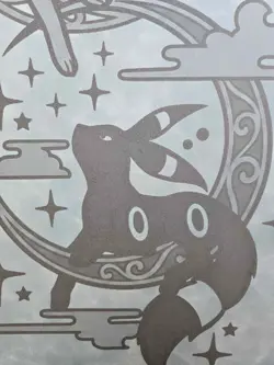 Pokemon Umbreon & Espeon Engraved Gray Top Loader Binder 252 Cards - Image 3
