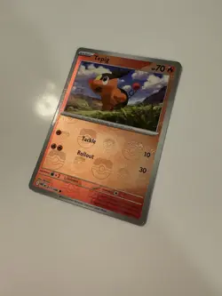 Tepig (Master Ball Pattern) 011/086 Common White Flare Pokemon Near Mint - Image 2