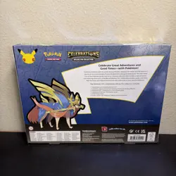 Pokemon TCG Zacian LV X Celebrations Deluxe Pin Collection Box Factory Sealed! - Image 2