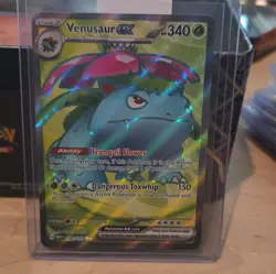 Venusaur ex Full Art Holo Ultra Rare 182/165 SV 151 340 HP English - Image 1