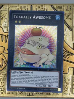 Yu-Gi-Oh Toadally Awesome MP17-EN150 1st Secret 1st ed. NM - Image 1
