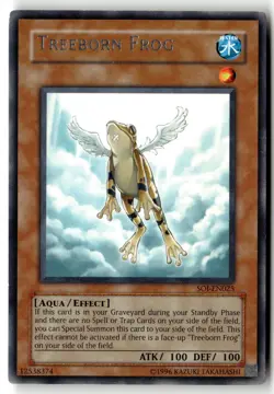 Treeborn Frog SOI-EN025 Rare Shadow of Infinity Yu-Gi-Oh Unlimited MP - Image 1