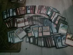 YARDSALE FIND big box of vintage mtg cards LOOK magic the gathering - Image 5