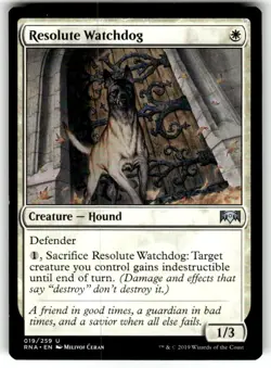 Resolute Watchdog Ravnica Allegiance Regular MTG - Image 1