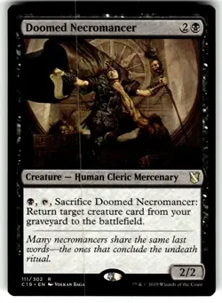Doomed Necromancer Commander 2019 Regular MTG - Image 1