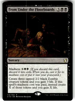 From Under the Floorboards Commander 2019 Regular MTG - Image 1