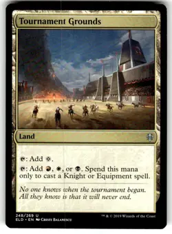 Tournament Grounds Throne of Eldraine Regular MTG - Image 1