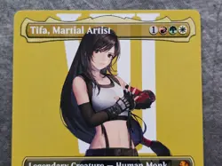 Tifa, Martial Artist (Borderless) Commander FIC 206 MTG Final Fantasy Regular - Image 4
