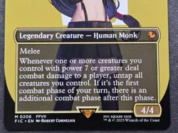 Tifa, Martial Artist (Borderless) Commander FIC 206 MTG Final Fantasy Regular - Image 5