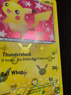 Pikachu Holo RC7/RC25 Pokemon Black & White Legendary Treasures Lightly Played - Image 2