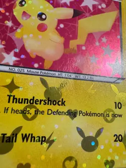 Pikachu Holo RC7/RC25 Pokemon Black & White Legendary Treasures Lightly Played - Image 3