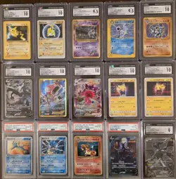 Lot of PSA and CGC Pokemon Slabs Cards Gem Mint Charizard Pikachu Gengar Holo... - Image 1