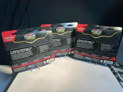 Pokemon TCG Paldean Fates Tech Sticker Collection - 3 Packs SEALED - Image 2