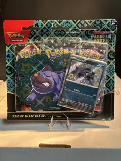 Pokemon TCG Paldean Fates Tech Sticker Collection - 3 Packs SEALED - Image 4