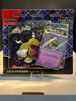 Pokemon TCG Paldean Fates Tech Sticker Collection - 3 Packs SEALED - Image 5