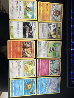 Pokemon Trading Cards Assorted Lot Of 10 - Image 1