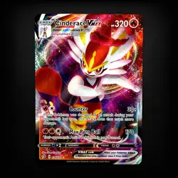 Cinderace VMAX #036/192 SWSH02: Rebel Clash Ultra Rare Pokemon TCG NM - Image 1