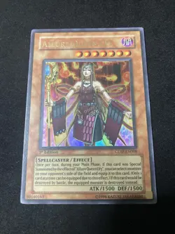 Yugioh Allure Queen LV7 1st Edition Ultra Rare CDIP-EN008 NM - Image 1