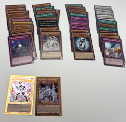 Lot of 46 Cards Yu Gi Oh Yugioh 2 Foil Prisma Holo 44 Commons 1996 LP - Image 2