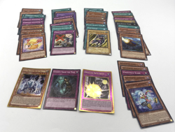 Lot of 46 Cards Yu Gi Oh Yugioh 3 Foil Prisma Holo 43 Commons 1996 LP - Image 2