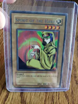 Yugioh Spirit of the Harp LOB-078 Legend of Blue Eyes White Dragon Unlimited NM - Image 1