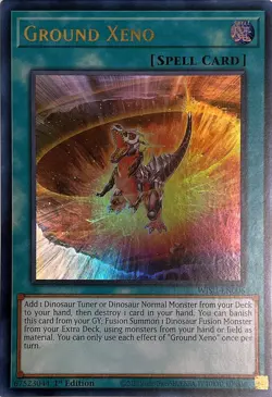 YuGiOh! Ground Xeno - WISU - Ultra Rare - 1st Edition - Image 1