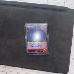 2025 Topps Finest Marvel X-Men '97 George Buza The Beast Auto Refractor Rare 🔥 - Image 3