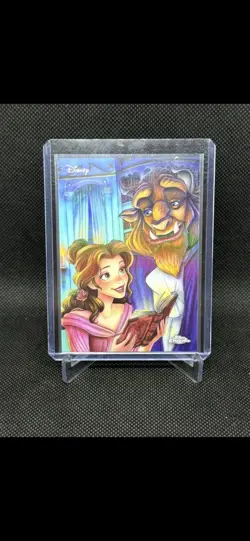 2026 Topps Chrome Disney Beauty and the Beast #AD-6 Art Of Disney SSP Case Hit - Image 1