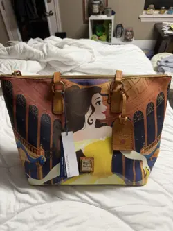Dooney & Bourke Disney Beauty and the Beast Belle Large Tote Handbag OG - Image 1