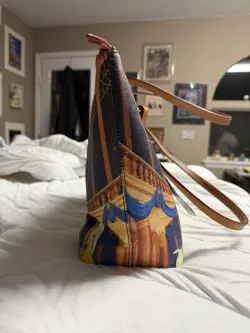 Dooney & Bourke Disney Beauty and the Beast Belle Large Tote Handbag OG - Image 3