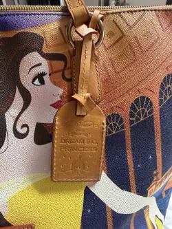 Dooney & Bourke Disney Beauty and the Beast Belle Large Tote Handbag OG - Image 4
