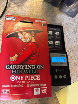 One Piece OP-13 CARRYING ON HIS WILL Sleeved Booster Pack - Heavy - 37.60g 🔥🔥 - Image 1