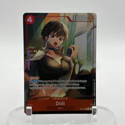 One Piece Doll OP11-008 Alt Art R Foil - Fish of Divine Speed NM ENGLISH - Image 1