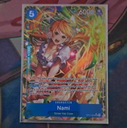 Nami OP11-054 A Fist of Divine Speed R Special Alt Art Foil Character - Image 1