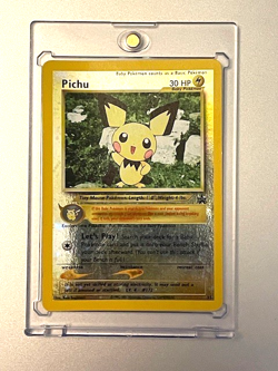 Pokemon TCG Pichu Rare Holo Promo Card 35 in Great Condition - Image 1