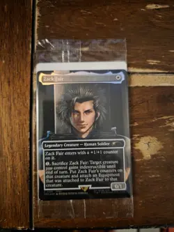 Zack Fair - Magic The Gathering Promo Card - Final Fantasy VII Rebirth - Image 1