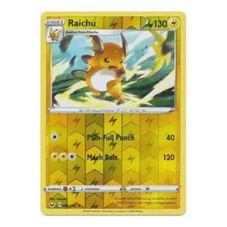 Raichu 066/202 Reverse Holo Sword & Shield Pokemon Card NM - Image 1