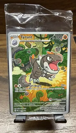 Tyrunt 070 Pokemon Center Promo Stamped Card Sealed MINT - Image 1