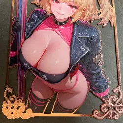Goddess Story Gold METAL Card - Serial Number #028/100! Anime **READ** - Image 3