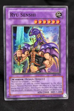 Ryu Senshi LOD-019 Legacy of Darkness Unlimited Super Rare Holo Yugioh Card - Image 1