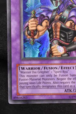 Ryu Senshi LOD-019 Legacy of Darkness Unlimited Super Rare Holo Yugioh Card - Image 5