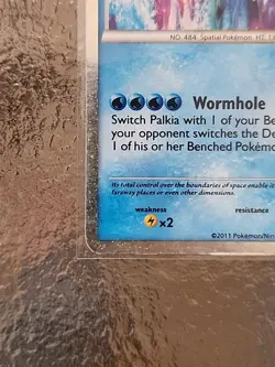 Pokemon TCG Shiny Palkia Call of Legends SL8 Holo Rare Card 2011 - Image 4