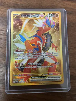 Pokemon Koraidon EX 254/198 SV01 Scarlet & Violet Hyper Rare Full Art Holo Card - Image 1
